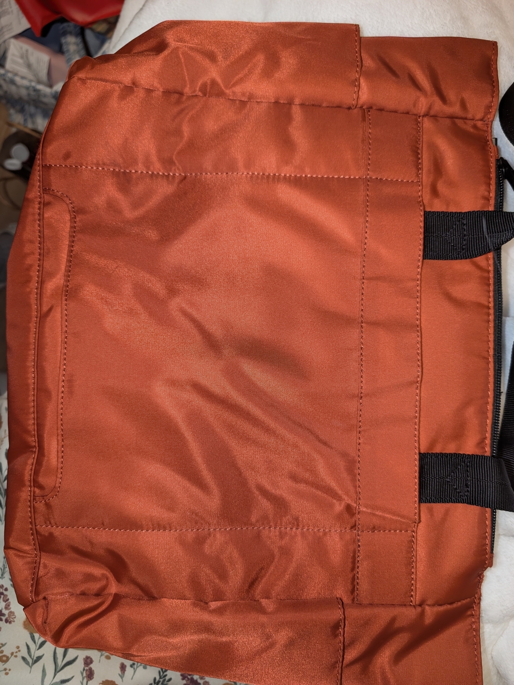 Hedgren Rust Color Tote Bag - Picture 9 of 9